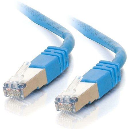 C2G 14Ft Cat5E Snagless Shielded (Stp) Ethernet Network Patch Cable - Blue 27261